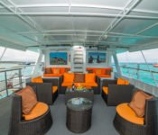Galapagos Kreuzfahrt Yacht Galaven - Deck