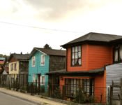 Holzhäuser in Castro